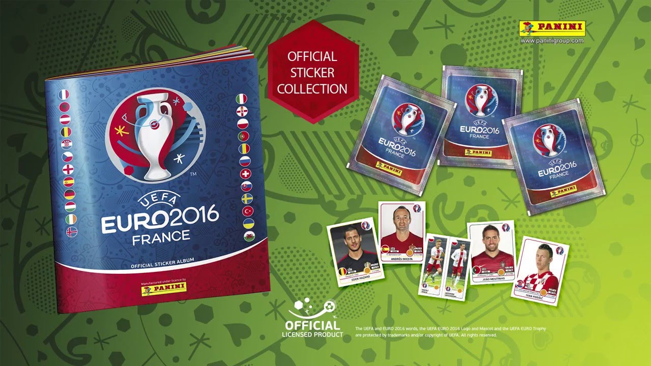 UEFA EURO 2016 - Official Licensed Sticker Album
